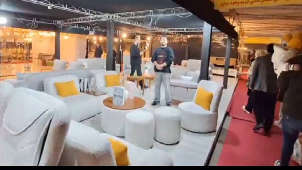 آغاز بکار نمایشگاه تخصصی مبل و‌ لوستر کشور در خوی