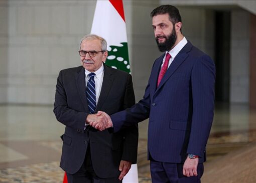 گفت‌وگوی جولانی و نخست وزیر لبنان در نشست دوحه