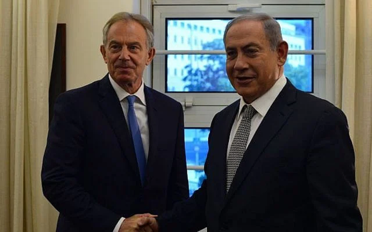 جلسه محرمانه نتانیاهو با تونی بلر درباره برنامه‌های «روز پسین» غزه