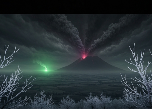 فوران آتشفشان؛ جرقه‌ای که آتش «مرگ سیاه» را در اروپا شعله‌ور کرد