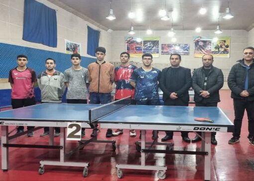 قهرمانی پارسا حاجی پور در هشتمین دوره مسابقات تنیس روی میز رنکینگ مازندران