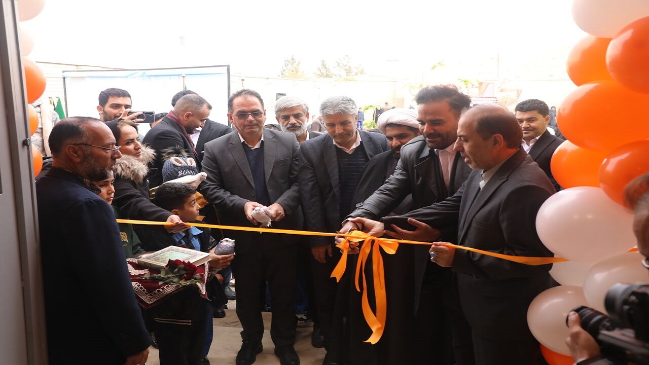 کوچکترین مدرسه استان قم افتتاح شد