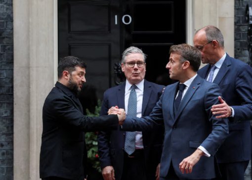 دیدار رهبران اروپایی و زلنسکی در زمانی «حیاتی» برای اوکراین