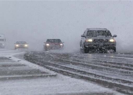 بارش برف در محور‌های جنوبی استان اردبیل