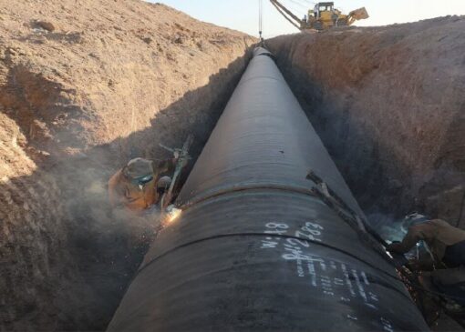 فاز نخست طرح انتقال آب دریای عمان به شرق کشور ۳۳ درصد پیشرفت دارد