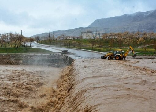 خروش خرم رود خرم آباد + فیلم
