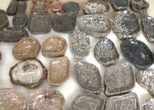 ظروفی زیبا و کاربردی از دل سنگ + فیلم