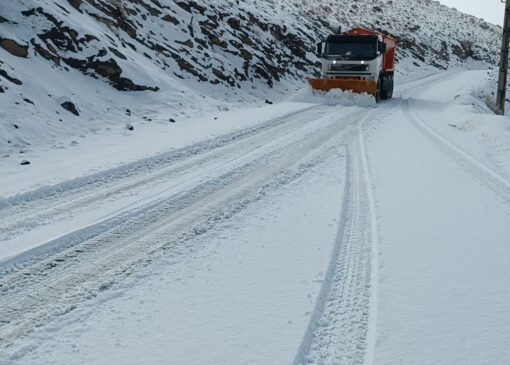 فیلمی از برف روبی ارتفاعات کوهستانی روستای لبد کوهرنگ