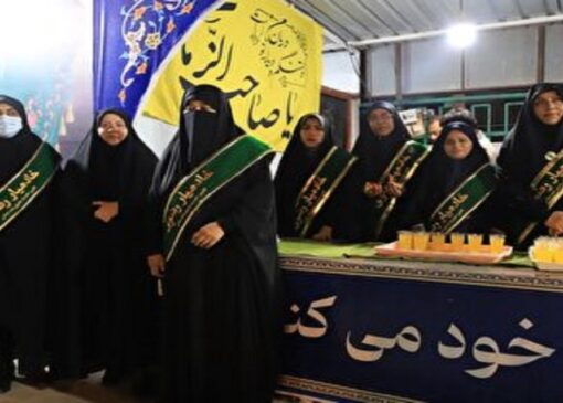 تجلیل از بانوان خادم موکب‌های بندرعباس