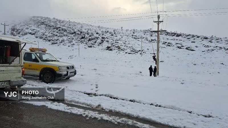 پایداری شبکه برق فارس در برابر بارش و سیل