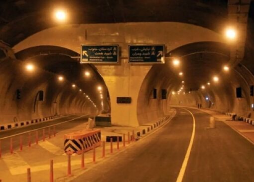 هر دو مسیر تونل نیایش و باند جنوبی تونل رسالت امشب مسدود است