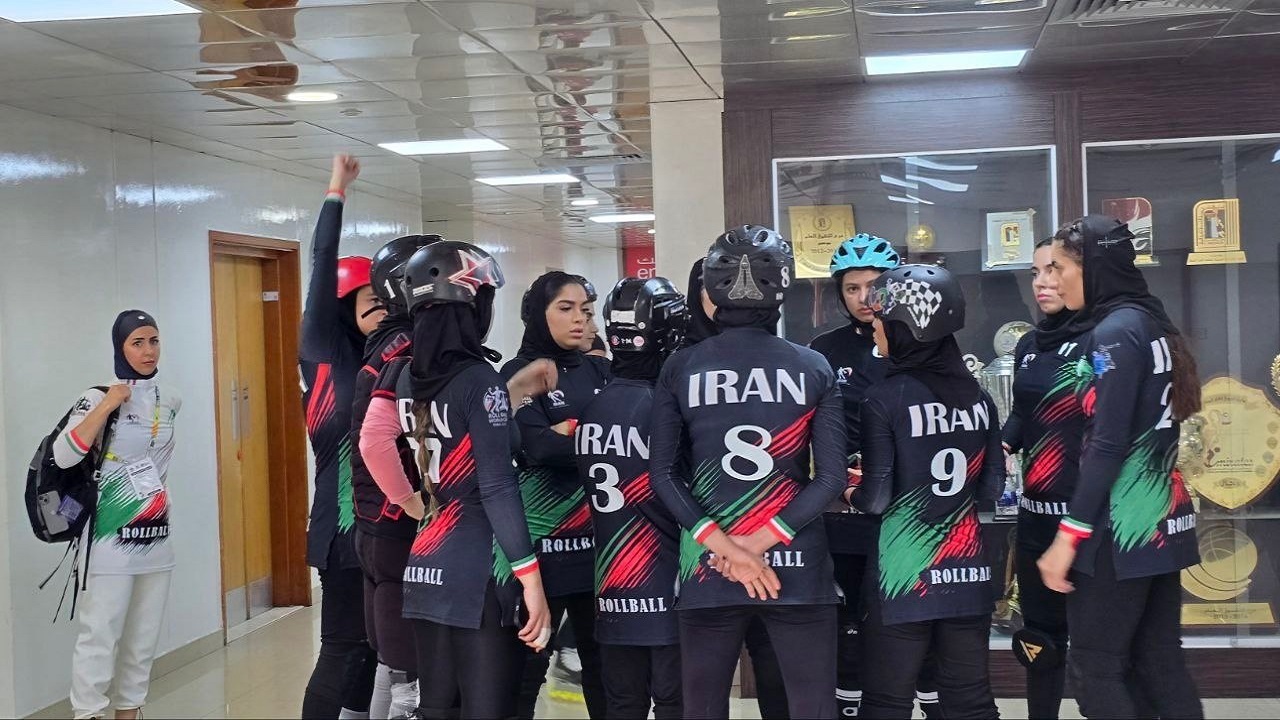 صعود تیم ملی دختران اسکیت رولبال به نیمه نهایی جام جهانی
