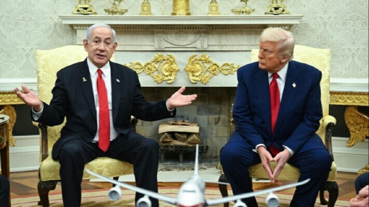 نتانیاهو کلید جنگ و صلح را به آمریکا می‌برد