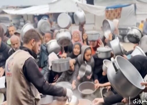 ادامه بحران گرسنگی مردم غزه + فیلم