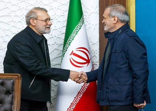 حضور علی لاریجانی در جلسه شورای عالی هماهنگی اقتصادی