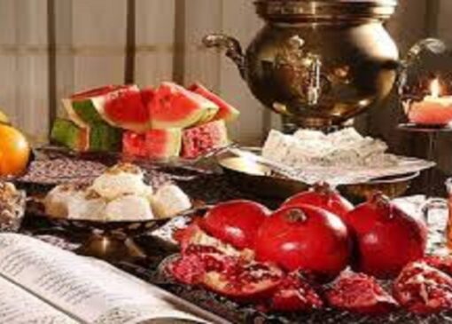 آیین سنتی شب یلدا (چیله گئجه سی) در اردبیل