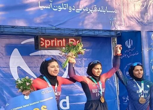 نایب قهرمانی آسیا ۲۰۲۵ از آن بانوی دواتلون‌کار قم