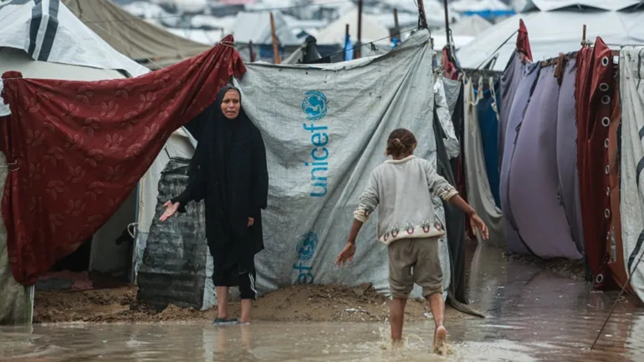 سلاح سرما در غزه + فیلم