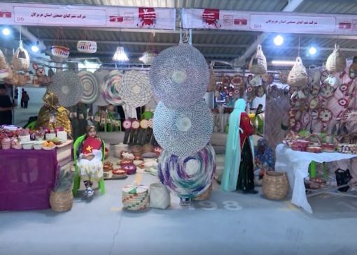 گشایش نمایشگاه صنایع دستی در سقف بندرعباس مال