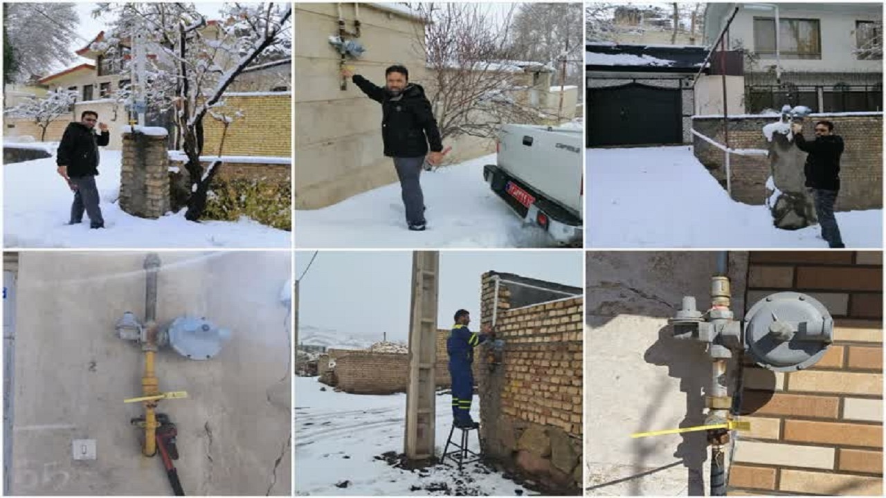 قطع گاز بیش از یک هزار و ۸۰۰ ویلا در استان قم