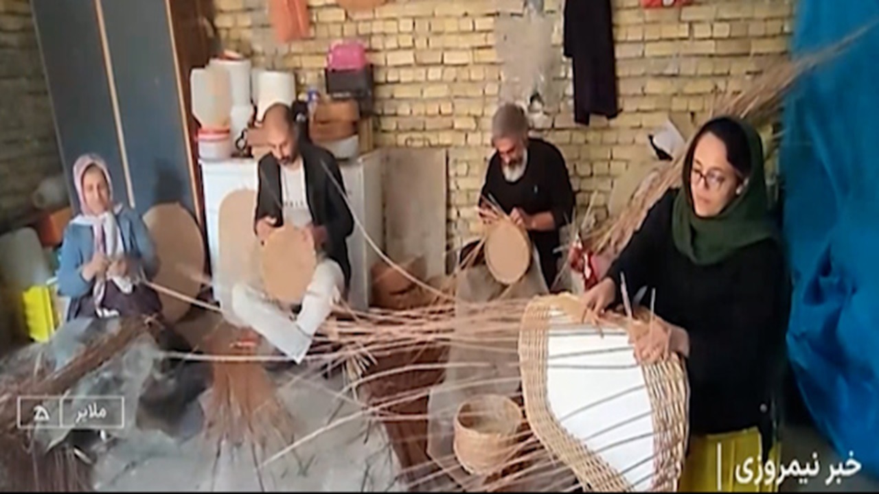 تولید سالانه ۷ میلیون قطعه انواع سبد در شهرستان ملایر + فیلم