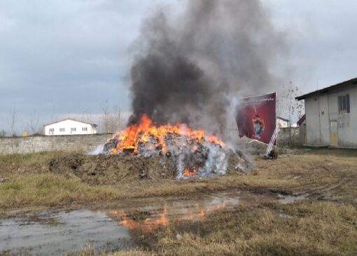 امحاء بیش از یک تن مواد مخدر در گیلان