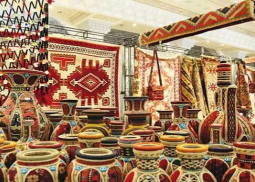 گوشه‌هایی از هنرنمایی بابلی‌ها در نمایشگاه صنایع دستی