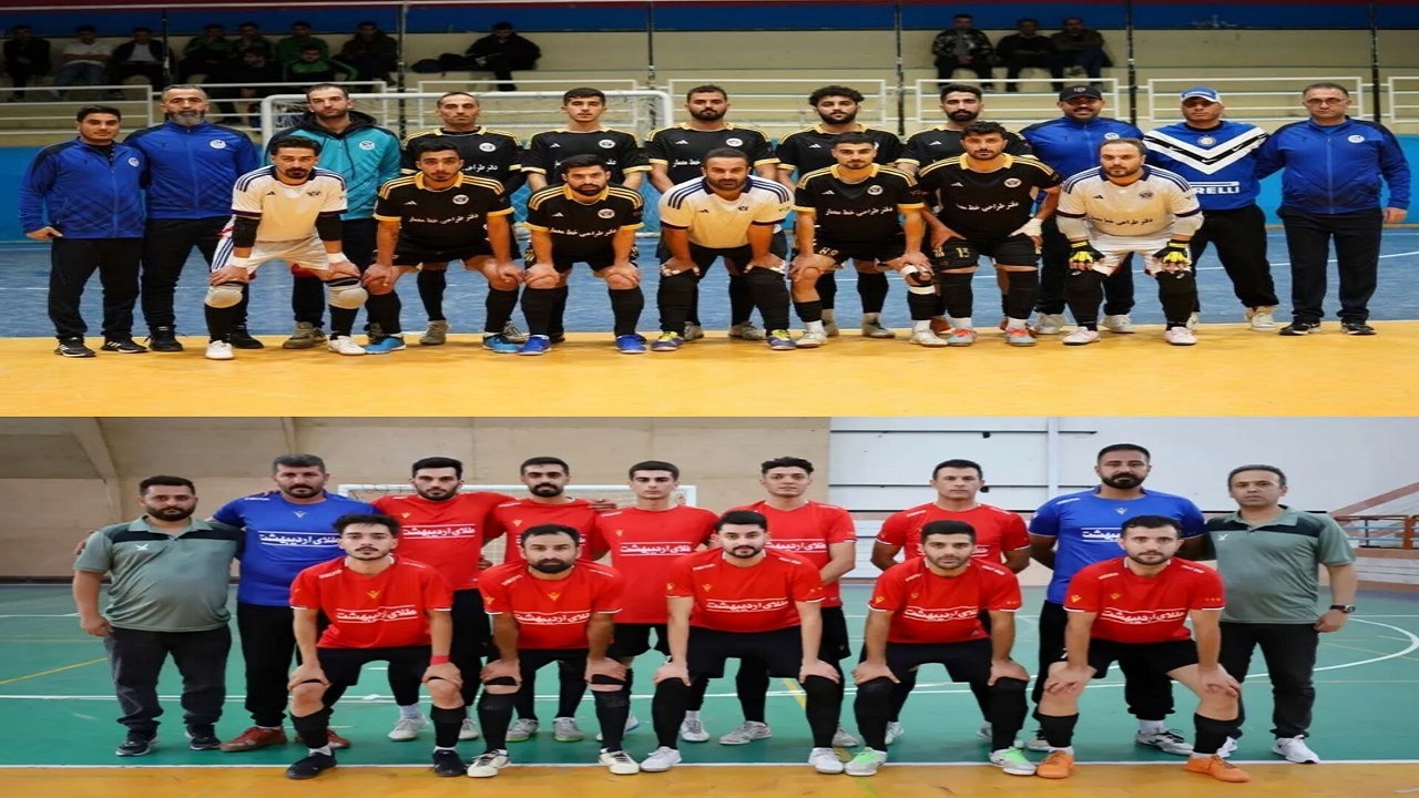 شناخت تیمهای صعود کننده به مرحله نیمه نهایی لیگ برتر فوتسال مازندران + فیلم