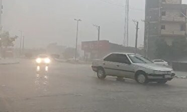 بارش ۸۰میلیمتری در پارسیان/یک فوتی