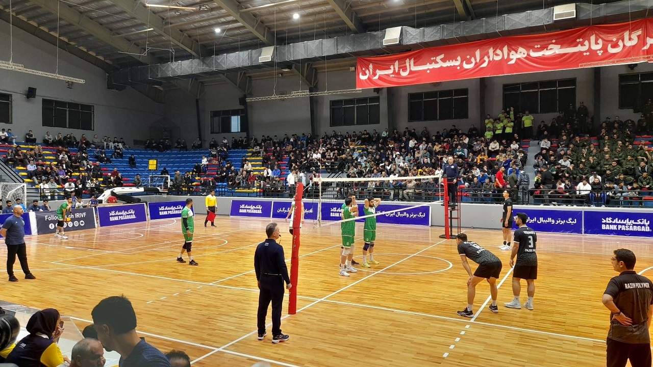 برد خانگی پاس گرگان مقابل رازین‌پلیمر