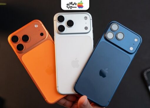 مقایسه آیفون ۱۷ پرو مکس نارنجی با نسخه مشکی و تیتانیومی
