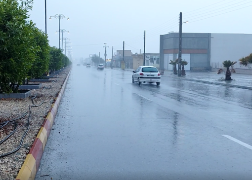 بارش ها در هرمزگان بصورت پراکنده ادامه دارد