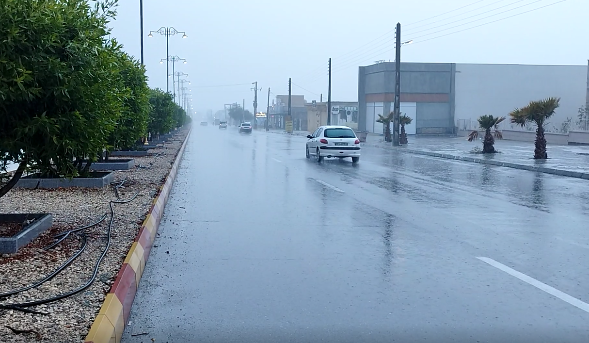 بارش ها در هرمزگان بصورت پراکنده ادامه دارد