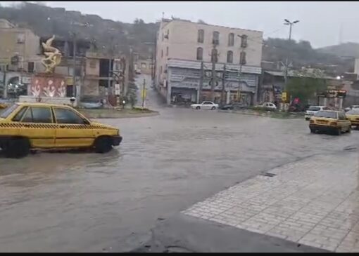 آبگرفتگی بازار میناب + تصاویر