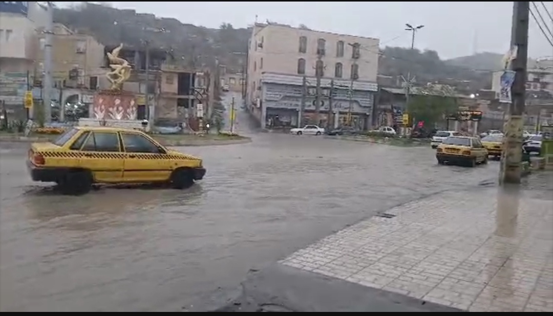 آبگرفتگی بازار میناب + تصاویر