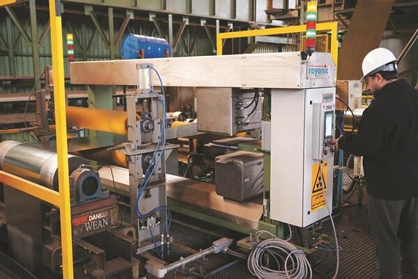 مجهز شدن خط قلع‌اندود فولاد مبارکه به سامانه پیشرفته ضخامت‌سنجی برخط