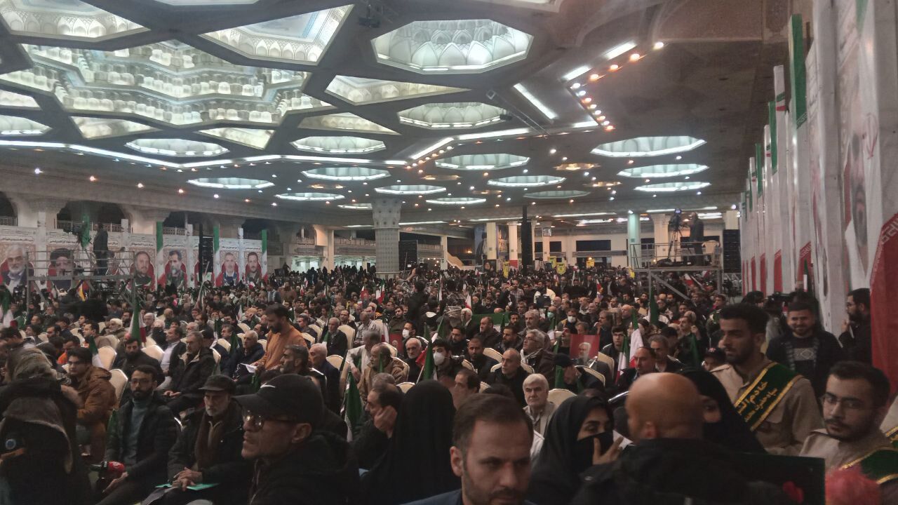 آیین گرامیداشت سرداران مقاومت در مصلی تهران برگزار شد
