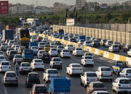 ترافیک سنگین در بسیاری از نقاط شمالی کشور