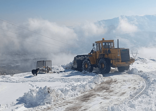 برف‌روبی بیش از ۱۰ هزار و ۵۰۰ کیلومتر باند در استان اردبیل