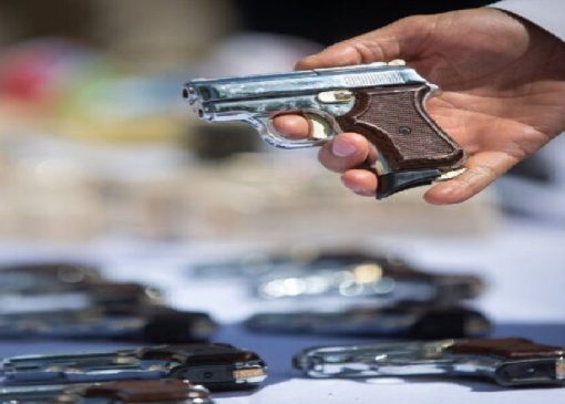 کشف ۱۰ کلت و ۲۵۰ فشنگ غیر مجاز در ثلاث باباجانی