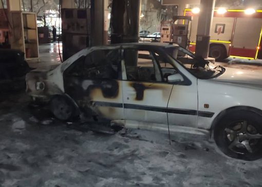 اطفای حریق در پمپ بنزین شهر ری/ آتش‌سوزی عمدی نبود