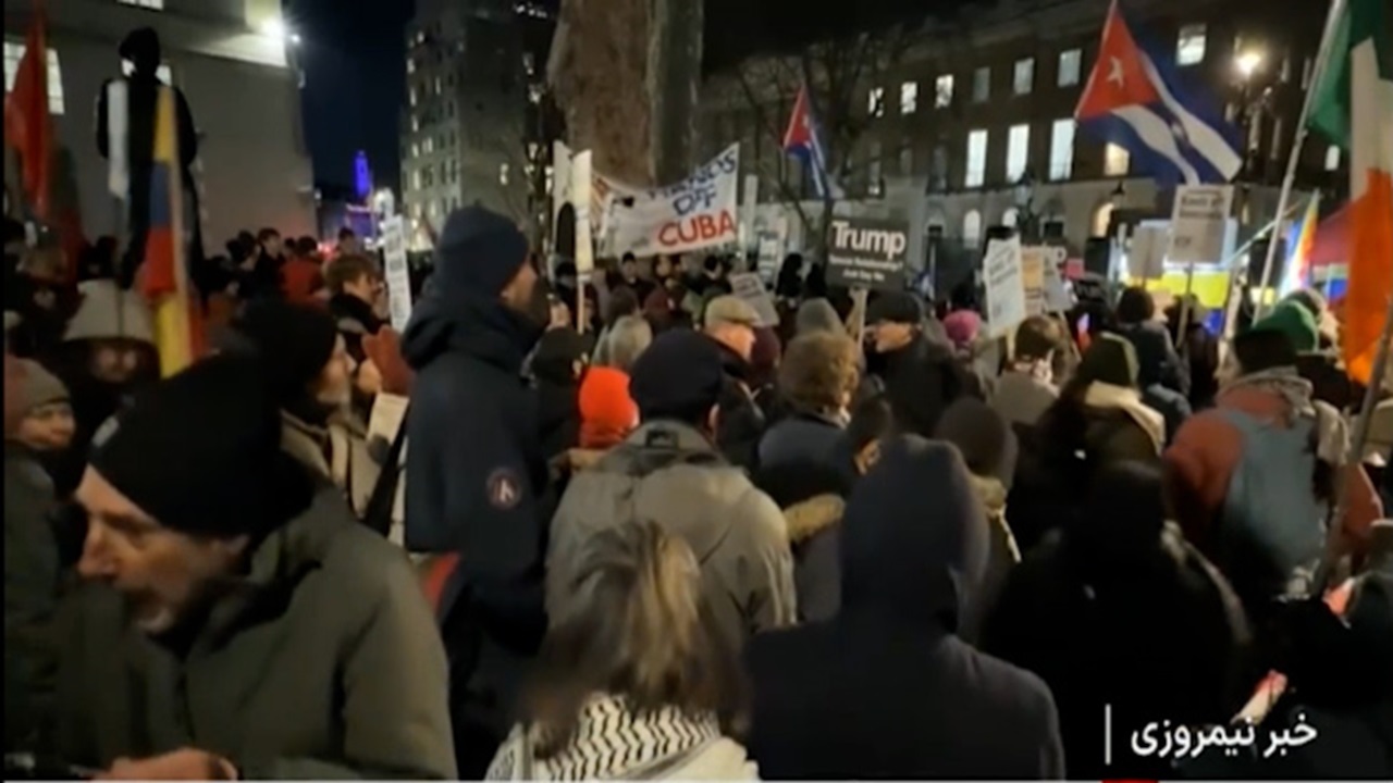 واکنش‌ها در انگلیس به تجاوز نظامی آمریکا به ونزوئلا + فیلم