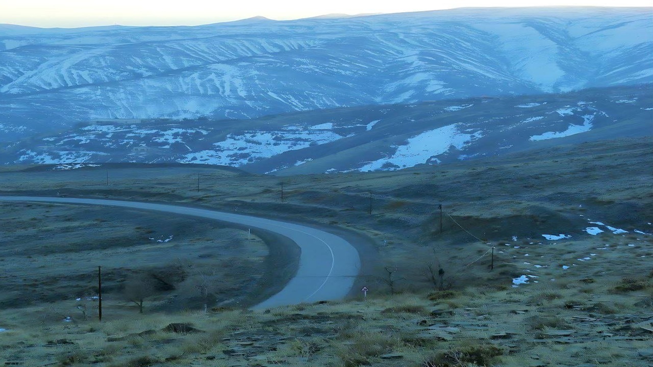 طبیعت زمستانی روستای ازغد از لنز دوربین شهروندخبرنگار