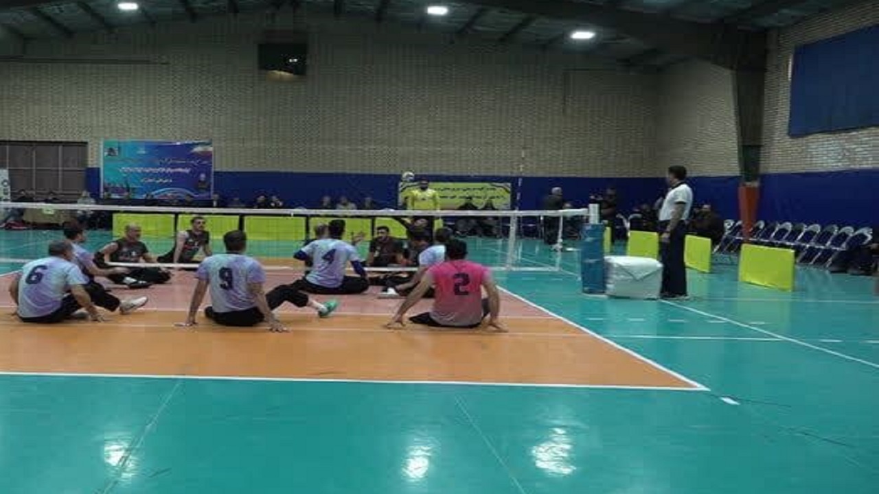 پایان رقابت‌های قهرمانی والیبال نشسته کشور در قم