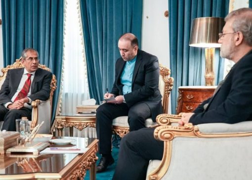 دیدار لاریجانی و معاون مشاور امنیت ملی هند