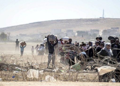 شمار آوارگان در مناطق کردنشین سوریه به ۳۵۰ هزار نفر رسید