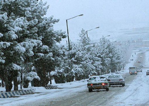 بارش برف در شهر سی‌سخت