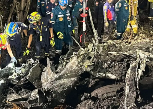 سقوط هواپیمای نظامی تایلند؛ دو خلبان جان باختند