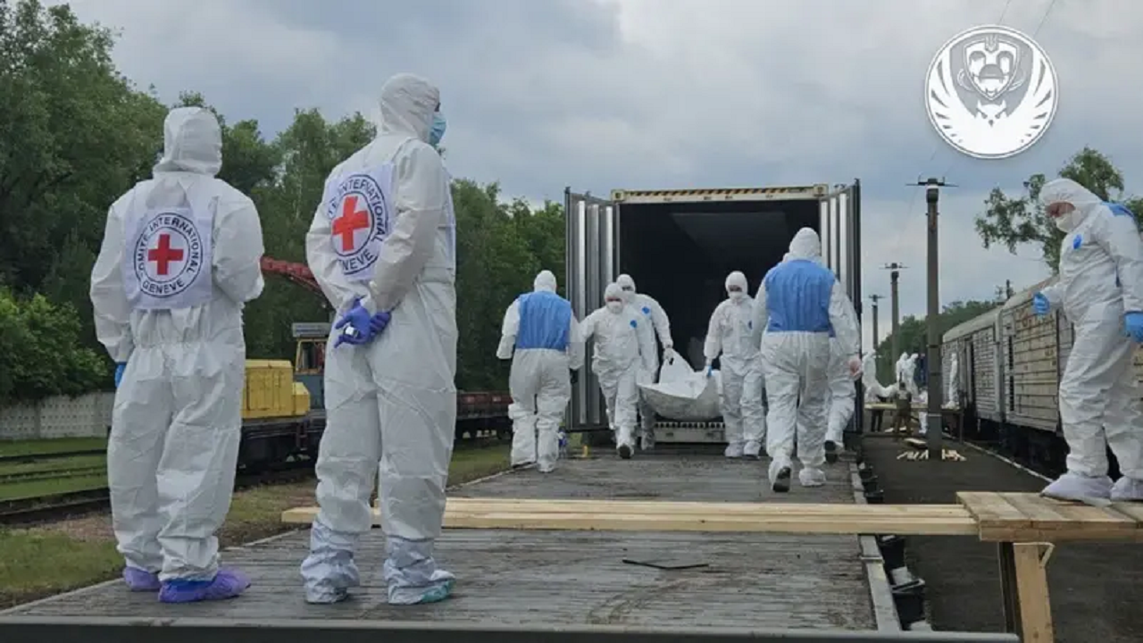 روسیه و اوکراین اجساد کشته‌شدگان جنگ را مبادله کردند